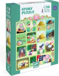 DJECO dėlionė Trys paršeliai 35 dalių