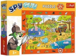 Stebėjimo dėlionė SPY GUY Safari (24 dalys)