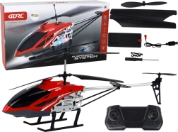 RC sraigtasparnis 70 cm raudonas su stabilizacija ir LED