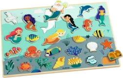 DJECO medinė dėlionė-dėliojimas jūrų pasaulis