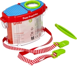 Vaikiška stebėjimo dėžutė su lupa ir pincetu Goki