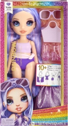 Lėlė Rainbow High Paplūdimio stilius – Violetinė