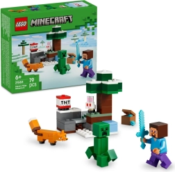 LEGO Minecraft Steve ir nuotykiai taigoje