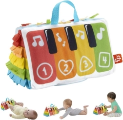 Fisher-Price minkštas muzikinis pianinėlis kūdikiams 0+