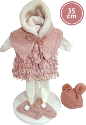 Llorens lėlytės drabužėliai 35 cm – 5 dalių rinkinys