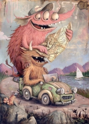 Heye Zozoville 2000-Piece Puzzle: Outing