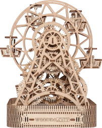 Wooden model of the Ferris wheel WOODEN CITY