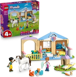 LEGO Friends veterinarijos klinika su gyvūnėliais