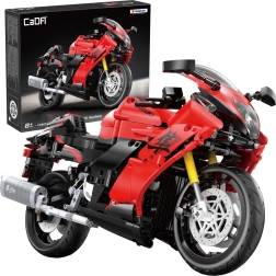 CaDA SUZUKI Hayabusa motociklo modelis 1:6 – 1043 detalių