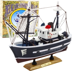 Dekoratyvinis žvejybinis laivas Flying Lady modelis 24x23 cm