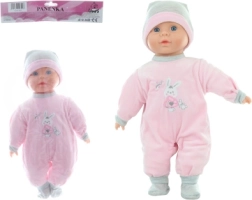 Baby girl doll with sounds 40 cm