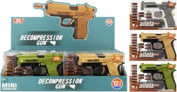 Šaudantis žaislinis pistoletas vaikams 6+