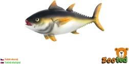 Plastikinė paprastojo tuno figūrėlė, 12 cm