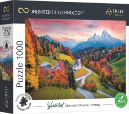 Dėlionė TREFL UFT Wanderlust: Alpių papėdėje, 1000 dalių