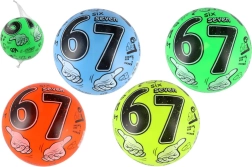 Kamuolys „Six Seven“ su skaičiais, 23 cm – 1 vnt.