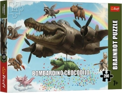 Trefl dėlionė BrainRots Bombardino Crocodilo, 200 detalių