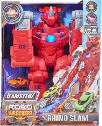 Teamsterz Robo Wreckerz Rhino Slam su automobiliuku