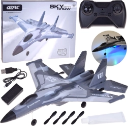 Sky Show lengvas putų RC lėktuvas su LED apšvietimu ir USB įkrovimu