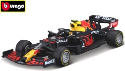 Bburago Red Bull Racing RB16B 2021 Sergio Pérez 1:43 modelis – Su šalmu