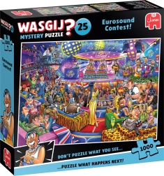 Puzzle Wasgij Mystery 25: Eurosound konkursas, 1000 detalių
