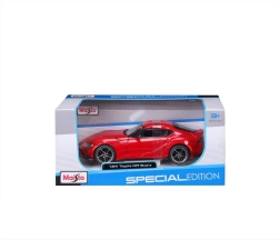 Metalinis Toyota GR Supra modelis 1:24, raudonas