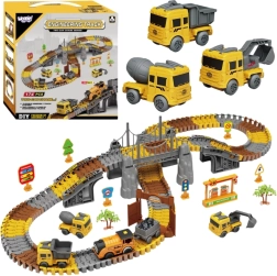 WOOPIE Elektrinė lenktynių trasa Statybų aikštelė (174 dalys)