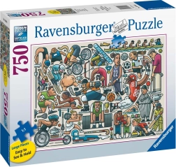 Ravensburger dėlionė „Atletiška forma“, 750 detalių