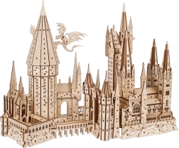 Ugears medinės 3D dėlionės Hogvartso pilis HARRY POTTER