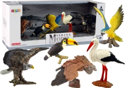 Set of Figurines Birds of the World - 5 Pieces
