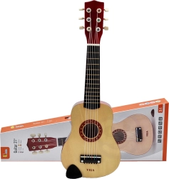 Medinė vaikiška gitara 21″ su 6 stygomis VIGA