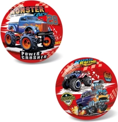 Kamuolys su Monster Truck motyvu, 14 cm