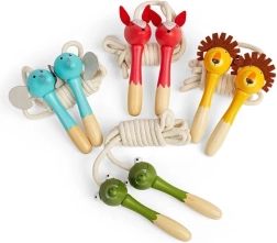 Šokdynė su gyvūnų rankenomis vaikams