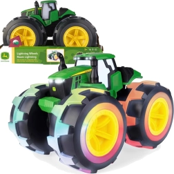 John Deere Monster Treads traktorius Lightning Wheels su šviesa ir garsu