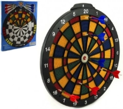 Dartboard 40 cm with 6 darts