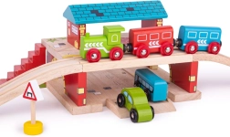 Didžioji virš kelio stotis žaislas