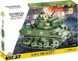 COBI H.M.C. M8 Scott 1:35 Tank Building Set