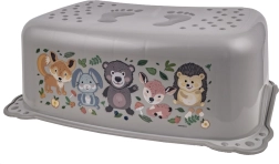 Maltex non-slip step stool The Nature Buddies Hedgehog, green