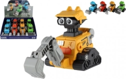 Inercinis kosminis robotas – plastikinis važiuojantis robotas 14 cm, 4 rūšys