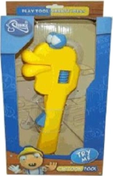Adjustable wrench toy with sounds