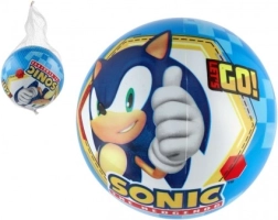 Vaikiškas kamuolys SONIC 23 cm tinklelyje