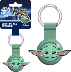 Mandalorian ir Grogu raktų pakabukas lokatoriui