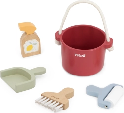 Medinė valymo rinkinys su kibiru ir priedais POLARB nuo VIGA