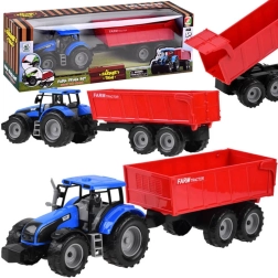 Traktorius su priekaba