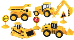 Smagračio varomu mechanizmu veikiantis statybinių mašinų rinkinys