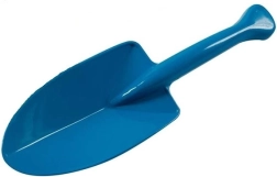 Spalvingas plastikinis kastuvėlis 27 cm