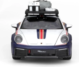 Metalinis automobilio modelis 1:24 Porsche 911 Dakar Roughroads mėlynas