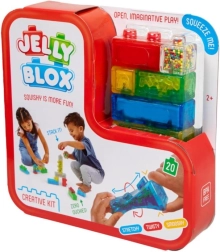 Kūrybinis minkštų kaladėlių rinkinys Jelly Blox