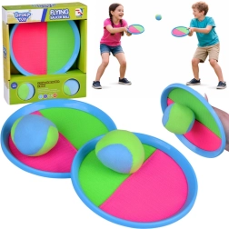CatchBall Velcro Catch Paddles with Balls - 4 pcs
