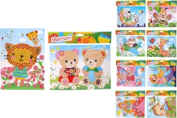 Deimantinė mozaika su akutėmis 19 × 26,5 cm – motyvų miksas