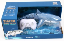 Remote-Controlled Silver Shark